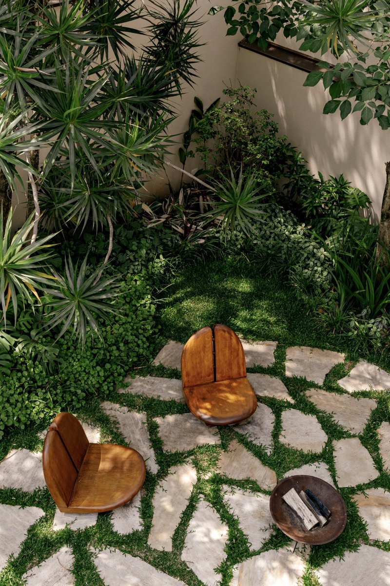 Casa Alto de Pinheiros / Terra Arquitetura - Fotografia de Exterior, Jardim, Cadeira, Pátio, Aido