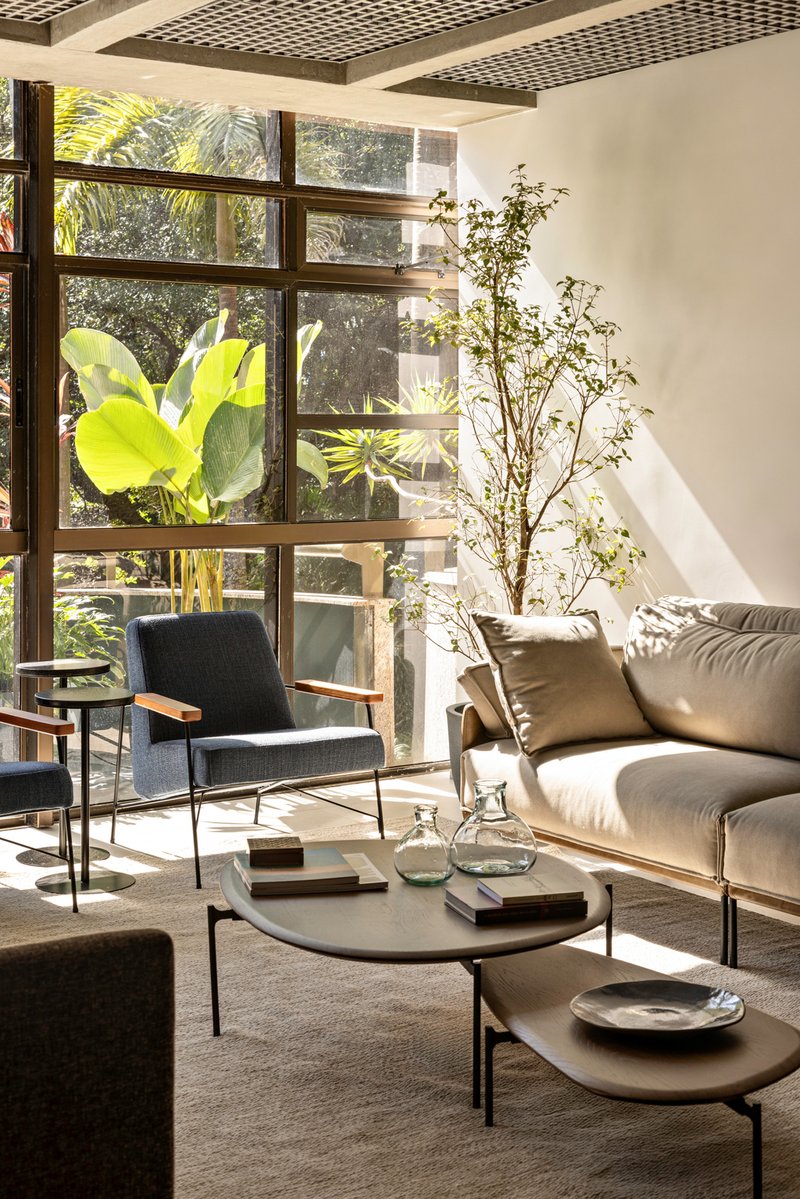 Apartamento Moiré / CODA Arquitetura - Fotografia de Interiores, Sala de Estar, Cadeira