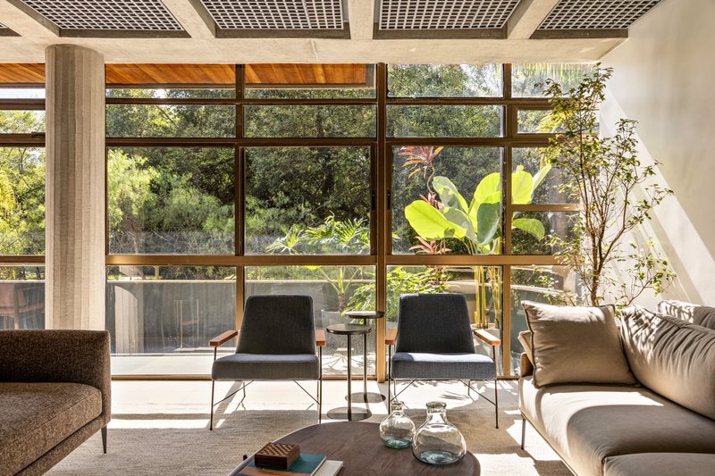 Apartamento Moiré / CODA Arquitetura - Fotografia de Interiores, Sala de Estar, Cadeira, Mesa