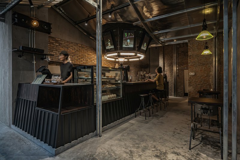 Café An Miên Lumière / xưởng xép - Fotografia de Interiores, Cozinha, Iluminação