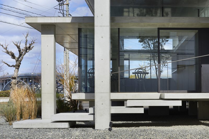 Cafeteria em Ujina / IGArchitects - Fotografia de Exterior, Concreto