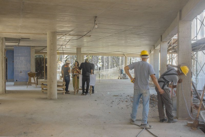 Colégio Alumnus / BIRI + Estúdio Pedro Haruf + MOBIO Arquitetura - Fotografia de Interiores, Viga