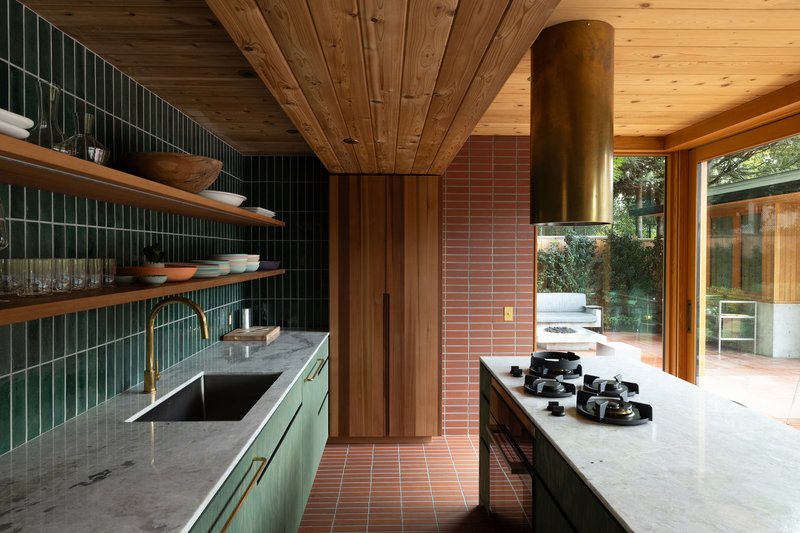 Casa Osler / Scott and Scott Architects  - Fotografia de Interiores, Cozinha, Madeira, Bancada