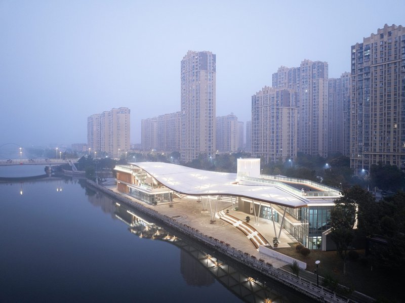 The Canopy Pavilion by the Canal